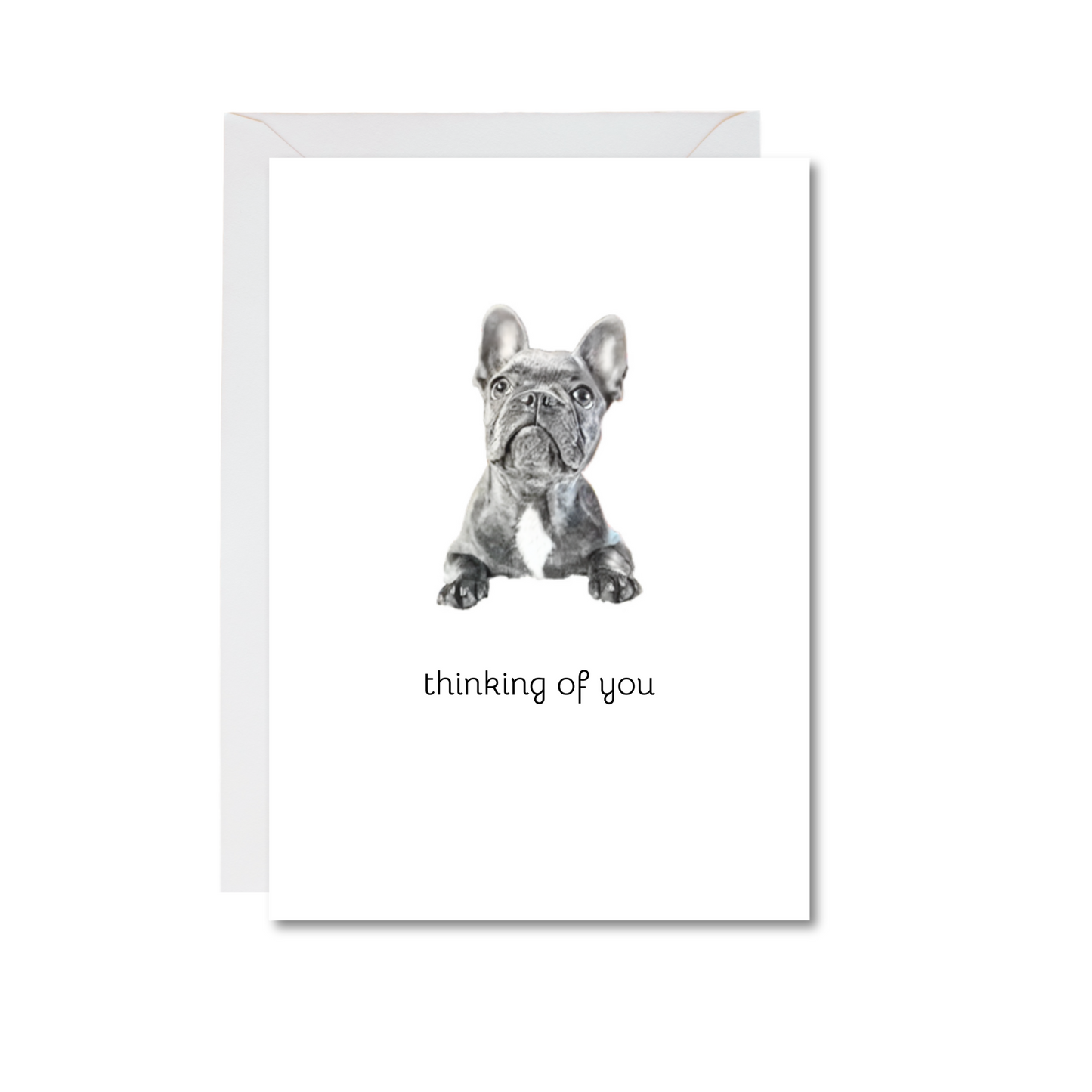 thinking of you 4x6 note card