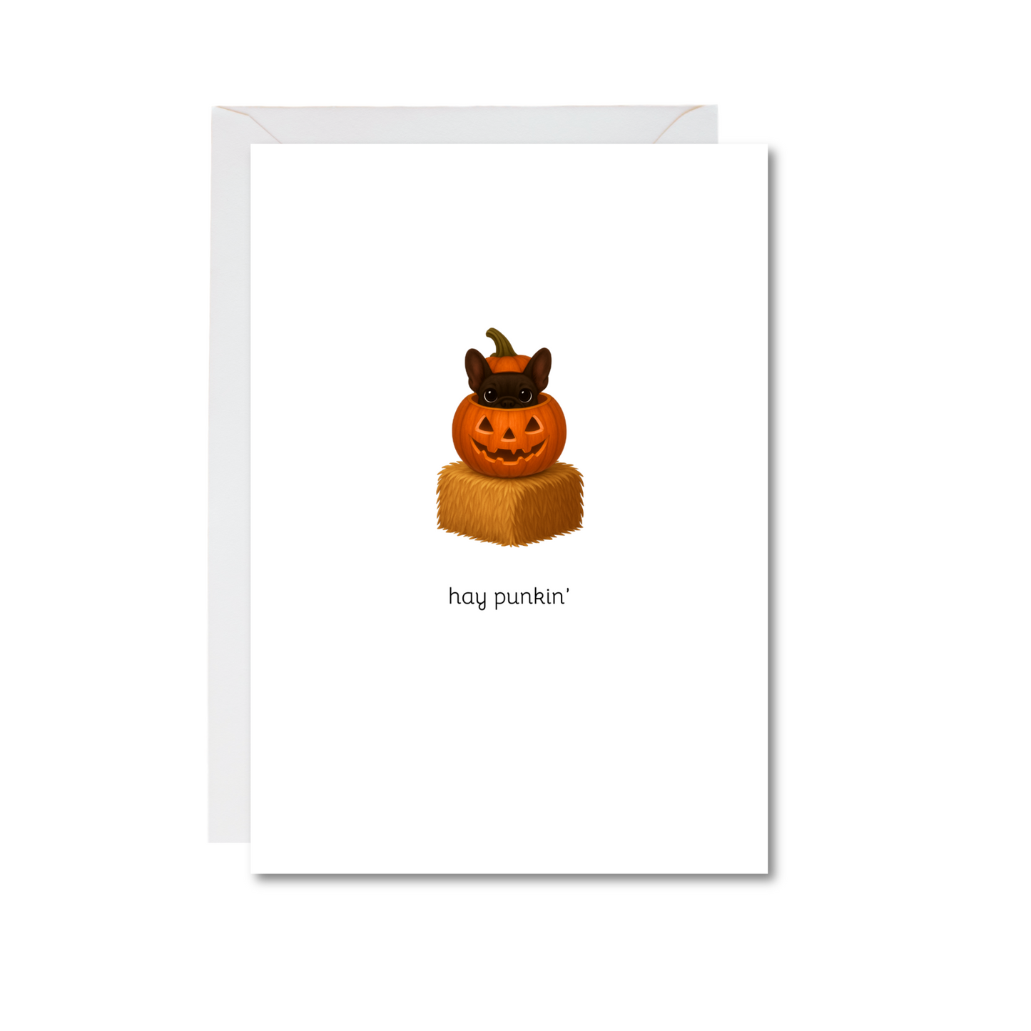 hay punkin' 4x6 note card