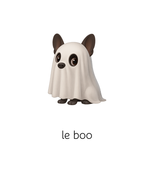 le boo 4x6 note card