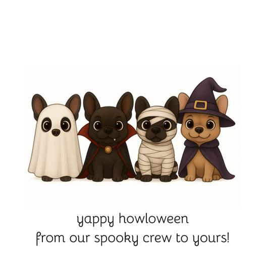 the boo crew 4x6 note card