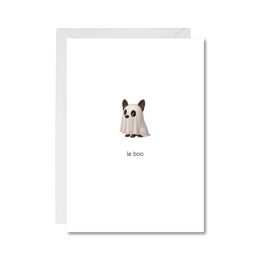 le boo 4x6 note card
